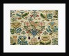 Embroidered box by Parnell Mackett