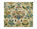 Embroidered box by Parnell Mackett
