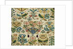 Embroidered box by Parnell Mackett