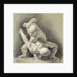 Study of the cast of The Pancastinae or Wrestlers by William Mulready