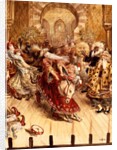 Pantomime at the Crystal Palace with H.Cole & Capt. Fowke by Edward John Poynter