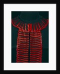 Black and scarlet overdress, detail. Germany, 1920 by Unknown