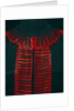 Black and scarlet overdress, detail. Germany, 1920 by Unknown