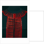 Black and scarlet overdress, detail. Germany, 1920 by Unknown