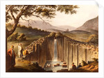 Fountain of The Siloe from Palestine by Luigi Mayer