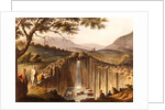 Fountain of The Siloe from Palestine by Luigi Mayer
