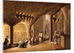 Grotto of the Nativity, in Bethelem by Luigi Mayer