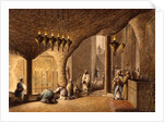 Grotto of the Nativity, in Bethelem by Luigi Mayer