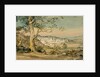 Nazareth from the South East. Holy Land, 18th-19th century by Unknown