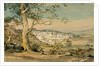 Nazareth from the South East. Holy Land, 18th-19th century by Unknown
