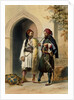 Osmanli Soldiers by Achille-Constant-Theodore-Emile Prisse d'Avennes