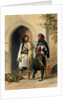 Osmanli Soldiers by Achille-Constant-Theodore-Emile Prisse d'Avennes