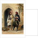 Osmanli Soldiers by Achille-Constant-Theodore-Emile Prisse d'Avennes