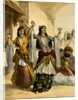 Dancing Girl by Achille-Constant-Theodore-Emile Prisse d'Avennes