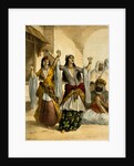 Dancing Girl by Achille-Constant-Theodore-Emile Prisse d'Avennes