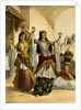 Dancing Girl by Achille-Constant-Theodore-Emile Prisse d'Avennes