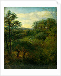 Valley Scene with Trees by John Constable