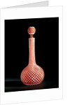 Decanter & stopper by Unknown