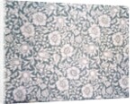 Mallow wallpaper specimen by Kate Faulkner