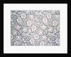 Mallow wallpaper specimen by Kate Faulkner