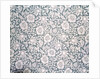 Mallow wallpaper specimen by Kate Faulkner