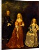 Elizabeth Dysart with her Husband and Sister by Joan Carlile