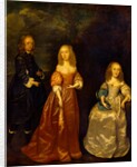 Elizabeth Dysart with her Husband and Sister by Joan Carlile