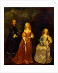 Elizabeth Dysart with her Husband and Sister by Joan Carlile