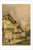 An Alpine Watercolour by Samuel Prout