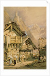 An Alpine Watercolour by Samuel Prout