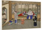 Domestic scene with children playing. China, mid-19th century by Unknown