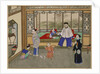 Domestic scene with children playing. China, mid-19th century by Unknown