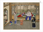 Domestic scene with children playing. China, mid-19th century by Unknown