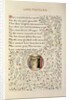 Title page from Love Fulfilled by William Morris