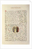 Title page from Love Fulfilled by William Morris