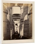 Hall of Columns, Temple of Karnak by Francis Bedford
