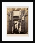 Hall of Columns, Temple of Karnak by Francis Bedford