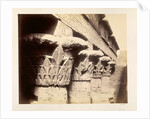 Portion of the Portico of the Temple by Francis Bedford