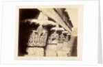 Portion of the Portico of the Temple by Francis Bedford