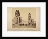 Memnon, Colossi of Thebes by Francis Bedford