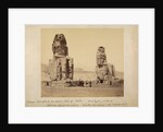 Memnon, Colossi of Thebes by Francis Bedford