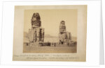 Memnon, Colossi of Thebes by Francis Bedford