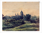 St Paul's From Lambeth Marsh by Patrick Nasmyth