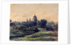 St Paul's From Lambeth Marsh by Patrick Nasmyth