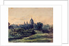 St Paul's From Lambeth Marsh by Patrick Nasmyth