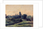 St Paul's From Lambeth Marsh by Patrick Nasmyth
