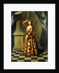 Hester Booth as a Harlequin Woman by John Ellys