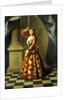 Hester Booth as a Harlequin Woman by John Ellys