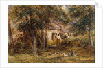 Watermill in North Wales by David Cox