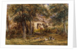 Watermill in North Wales by David Cox